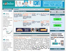 Tablet Screenshot of n2bolsa.com